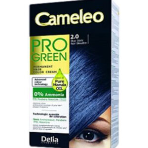 Delia Cosmetics Cameleo Pro Green Hair Colour 2.0 Noir bleuatre Promo Parapharmacie Casablanca Maroc - Medical Media Store