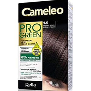 Delia Cosmetics Cameleo Pro Green Hair Colour 4.0 Châtain moyen Promo Parapharmacie Casablanca Maroc - Medical Media Store
