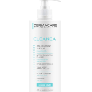 Dermacare – Cleanea Gel moussant surgras – 500 ml Promo Parapharmacie Casablanca Maroc - Medical Media Store