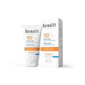 Dermalift sunlift Crème Invisible 50+ 50ml Promo Parapharmacie Casablanca Maroc - Medical Media Store