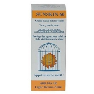 DERMO SOINS SUNSKIN 60 CRÈME SOLAIRE TUBE 50ML Promo Parapharmacie Casablanca Maroc - Medical Media Store