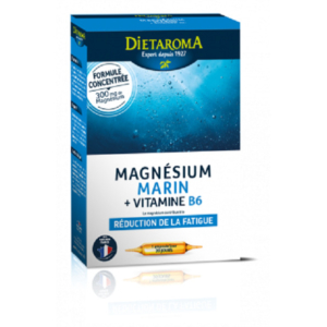 Dietaroma Magnesium Marin +Vitamine B6 20Ampoules*10ml Promo Parapharmacie Casablanca Maroc - Medical Media Store