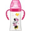 Dodie – Biberon Disney Baby Minnie Initiation+ avec anses tétine ronde 3 vitesses (6M +) – 270 ml Promo Parapharmacie Casablanca Maroc - Medical Media Store