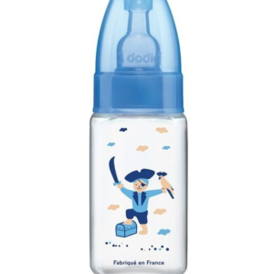 Dodie – Mon Biberon Bleu pirate – Col étroit – 150 ml Promo Parapharmacie Casablanca Maroc - Medical Media Store