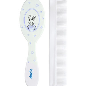 Dodie – Peigne et brosse assortis – Lapin bleu Promo Parapharmacie Casablanca Maroc - Medical Media Store