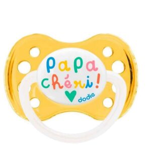 DODIE Sucette Anatomique Silicone +6 Mois Papa Chéri A15 Promo Parapharmacie Casablanca Maroc - Medical Media Store