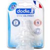 Dodie – Tétines col étroit (0-6 M) 3 vitesses Débit 1 (X2) 1 Promo Parapharmacie Casablanca Maroc - Medical Media Store
