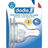 Dodie – Tétines Initiation+ col large (0-6 M) 3 vitesses Débit 2 (X2) 1 Promo Parapharmacie Casablanca Maroc - Medical Media Store