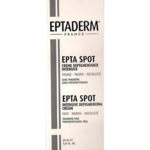 Eptaderm EPTA Spot Crème Dépigmentante Intensive – 30 ml Promo Parapharmacie Casablanca Maroc - Medical Media Store