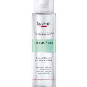 Eucerin – Eau Micellaire Peau Acnéique DermoPure – 400 ml Promo Parapharmacie Casablanca Maroc - Medical Media Store