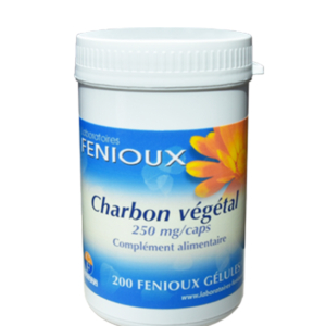 Fenioux Charbon Végétal – 200 Gélules – 250 mg Promo Parapharmacie Casablanca Maroc - Medical Media Store