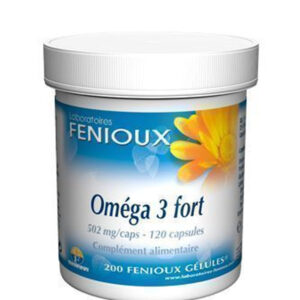 Fenioux Oméga 3 Fort – 120 Capsules – 502 mg Promo Parapharmacie Casablanca Maroc - Medical Media Store