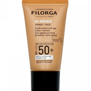Filorga UV-Bronze Visage Fluide Solaire Anti-Âge SPF50+ – 40 ml Promo Parapharmacie Casablanca Maroc - Medical Media Store