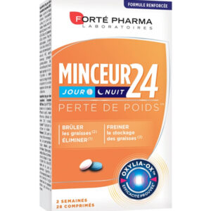 Forté Pharma Minceur 24 Fort Jour et Nuit – 28 Comprimés Promo Parapharmacie Casablanca Maroc - Medical Media Store