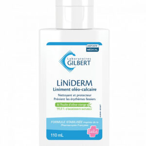 Gilbert Liniderm Liniment Oléo-Calcaire – 110 ml Promo Parapharmacie Casablanca Maroc - Medical Media Store