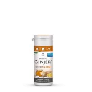 GINJER CHEWING-GUM GINGEMBRE MIEL 30 G Promo Parapharmacie Casablanca Maroc - Medical Media Store
