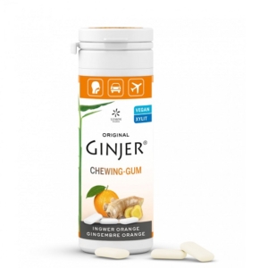 GINJER CHEWING-GUM GINGEMBRE ORANGE 30 G Promo Parapharmacie Casablanca Maroc - Medical Media Store