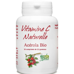 Gph Diffusionh Vitamine C Acérola Bio – 30 Comprimés Promo Parapharmacie Casablanca Maroc - Medical Media Store