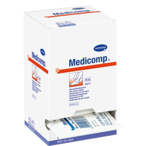 Hartmann medicompresses 5*5cm 100/boite Promo Parapharmacie Casablanca Maroc - Medical Media Store
