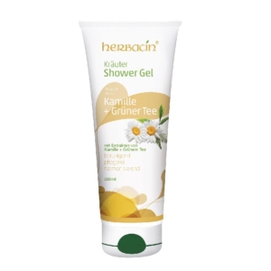 Herbacin Gel douche camomile+Green tea 200ml Promo Parapharmacie Casablanca Maroc - Medical Media Store