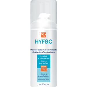 Hyfac Mousse Nettoyante Exfoliante – 150 ml Promo Parapharmacie Casablanca Maroc - Medical Media Store