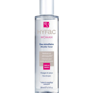 Hyfac Woman Eau micellaire Nettoyante et Démaquillante – 200 ml Promo Parapharmacie Casablanca Maroc - Medical Media Store