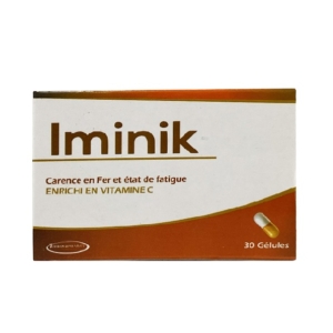Iminik 30 gélules Promo Parapharmacie Casablanca Maroc - Medical Media Store