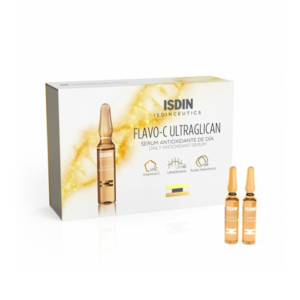 Isdin Flavo-C ultragilican serum antioxydant jour 10amp*2ml Promo Parapharmacie Casablanca Maroc - Medical Media Store