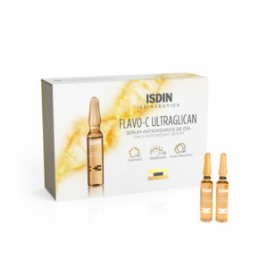 Isdin Flavo-C ultragilican serum antioxydant jour 30amp*2ml Promo Parapharmacie Casablanca Maroc - Medical Media Store
