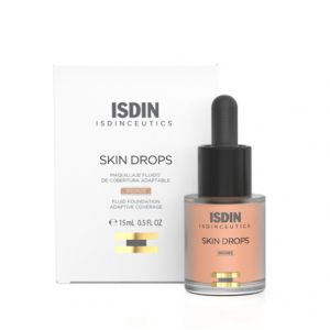 Isdin Skin drops fond de teint fluide Bronze 15ml Promo Parapharmacie Casablanca Maroc - Medical Media Store