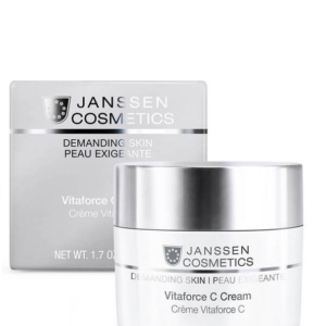 Janssen Cosmetics Crème Vitaforce C 50ML Promo Parapharmacie Casablanca Maroc - Medical Media Store