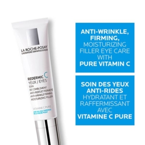 La Roche-Posay Redermic C Yeux Soin Anti-Rides Peau Sensible | 15ml Promo Parapharmacie Casablanca Maroc - Medical Media Store