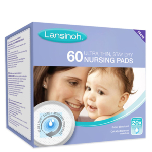 Lansinoh Coussinets d’allaitement jetable Blue Lock – 60 unités Promo Parapharmacie Casablanca Maroc - Medical Media Store