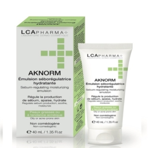 lca Aknorm emulsion seboregulatrice 40ml Promo Parapharmacie Casablanca Maroc - Medical Media Store