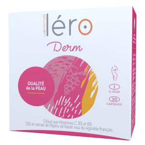 Léro Derm Complément Alimentaire pour La Peau – 30 Capsules Promo Parapharmacie Casablanca Maroc - Medical Media Store