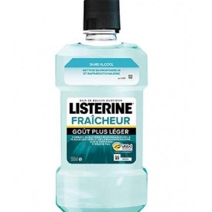 LISTERINE BAIN DE BOUCHE FRAICHEUR SANS ALCOOL 250ML Promo Parapharmacie Casablanca Maroc - Medical Media Store
