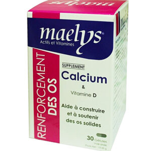 Maelys calcium & vitamine D 30Geluls Promo Parapharmacie Casablanca Maroc - Medical Media Store