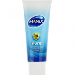 Manix Gel Lubrifiant Intime Pure – 80 ml Promo Parapharmacie Casablanca Maroc - Medical Media Store