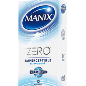 Manix Zéro Imperceptible Extra-Lubrifié – 12 Piéces Promo Parapharmacie Casablanca Maroc - Medical Media Store