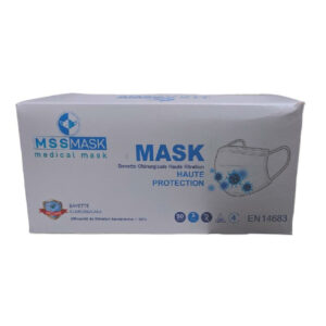Masque MSS Medicale BOITE 50pcs Promo Parapharmacie Casablanca Maroc - Medical Media Store