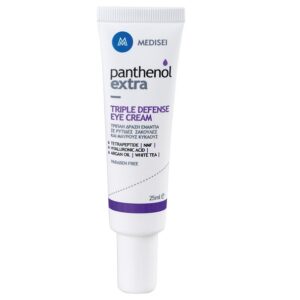 MEDISEI PANTHENOL EXTRA CRÈME TRIPLE DÉFENSE POUR LES YEUX 25ML Promo Parapharmacie Casablanca Maroc - Medical Media Store