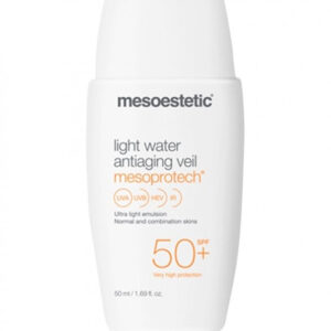 Mesoestetic Mesoprotech Light Water Antiaging Veil Spf50+ – 50 ml Promo Parapharmacie Casablanca Maroc - Medical Media Store