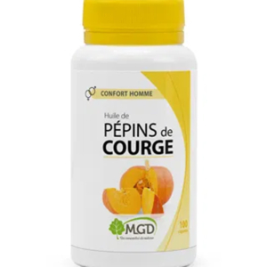 Mgd huile de Pepins De Courge 100capsules Promo Parapharmacie Casablanca Maroc - Medical Media Store