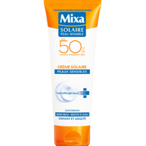 Mixa Expert Peau Sensible – Crème Solaire Tolérance Optimale SPF50 – 75ml 1 Promo Parapharmacie Casablanca Maroc - Medical Media Store