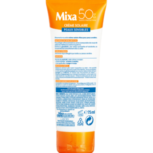 Mixa Expert Peau Sensible – Crème Solaire Tolérance Optimale SPF50 – 75ml 2 Promo Parapharmacie Casablanca Maroc - Medical Media Store