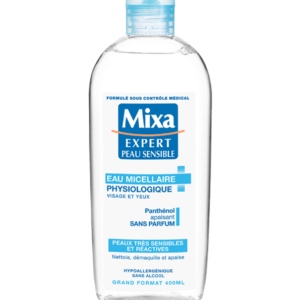 Mixa Expert Peau Sensible – Eau Micellaire Physiologique Apaisante – 400ml 1 Promo Parapharmacie Casablanca Maroc - Medical Media Store