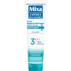 Mixa Expert Peau Sensible – Masque Exfoliant Sans Grain Purifiance – 150ml 1 Promo Parapharmacie Casablanca Maroc - Medical Media Store