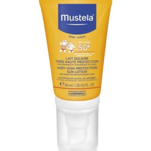 Mustela Lait Solaire Très Haute Protection SPF 50+ – 40 ml Promo Parapharmacie Casablanca Maroc - Medical Media Store