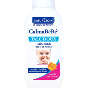 NaturEsoin CalmaBéBé talc Doux – 200 G Promo Parapharmacie Casablanca Maroc - Medical Media Store