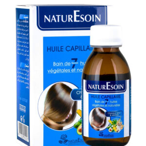 NaturEsoin Huile Capillaire 7 Bain d’Huiles Végétales – 125 ml Promo Parapharmacie Casablanca Maroc - Medical Media Store